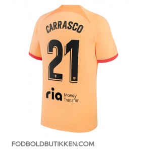 Atletico Madrid Yannick Carrasco #21 Tredjetrøje 2022-23 Kortærmet